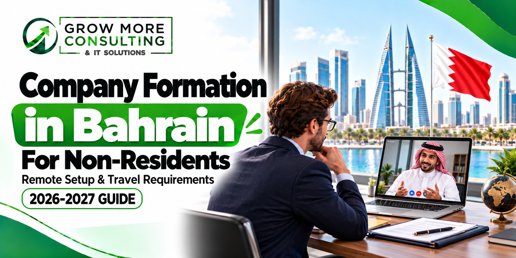 Bahrain Company Formation for Non-Residents: What Can You Complete Remotely?