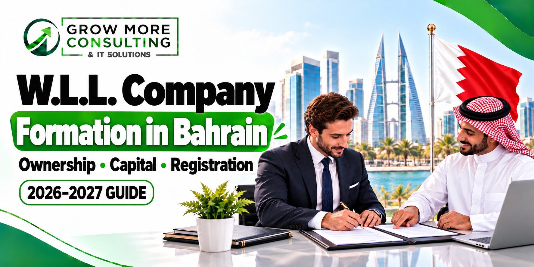W.L.L. Company Formation in Bahrain: Ownership, Capital and Registration